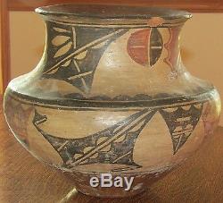 1900 San Ildefonso Pueblo Tribe Water Jar, Native American Used, Indian, New Mexico