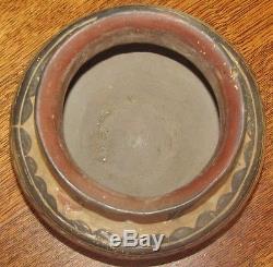 1900 San Ildefonso Pueblo Tribe Water Jar, Native American Used, Indian, New Mexico
