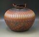 1995 Laguna Pueblo Diane Aragon Vase Pot Carved Native American Pottery Signed