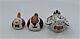 3 Handmade Pottery Birds Miniature Native American Ethel Shields Acoma NM