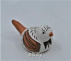 3 Handmade Pottery Birds Miniature Native American Ethel Shields Acoma NM