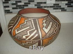 AMERICAN INDIAN POT pottery very old ver large vase jar