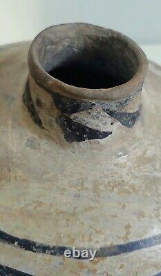 ANASAZI Antique Native American Clay Canteen Pottery 1200 AD Indian Pot Rare