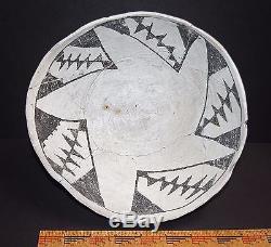Anasazi Early Red Mesa B/w Bowl, 900-1050 Ad, Apache Co, Az