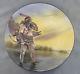 Antique Nippon Japan 3d Blown Out Native American Indian 10-1/2 Charger, Plate