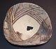Authentic Anasazi Classic Mimbres B/w Geometric Bowl With Bird Heads, 1150 Ad