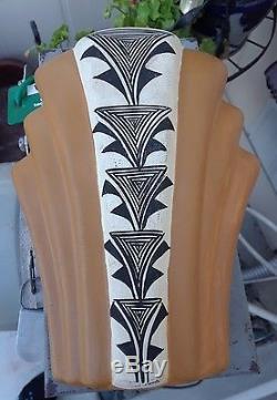 Acoma Indian Art Deco Vase New Mexico Native American Pottery