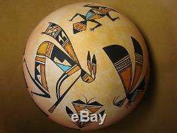 Acoma Indian Pottery Handmade & Painted Pot by Westly Begaye! Hand Coiled