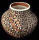 Acoma Native American Indian Pueblo Fine Line Pottery Frederica Antonio