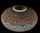 Acoma Native American Pueblo Fine Line Extra Large Pottery -Melissa C. Antonio