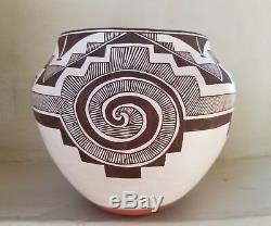 Acoma Olla Vintage NATIVE AMERICAN POTTERY Larry Chino ANOTHER PRICE DROP