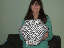 Acoma Pueblo Native American Indian Pottery Huge Olla Katherine Victorino 14