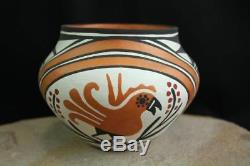 Acoma Pueblo Native American Indian Pottery Olla Loretta Joe
