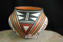 Acoma Pueblo Native American Indian Pottery Olla Loretta Joe