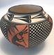Acoma Pueblo Polychrome Pot Jar Native American by Emil Chino New Mexico