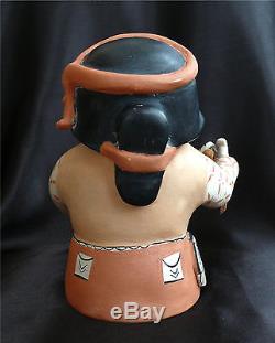 Ada Suina Hopi Pottery Sculpture Grandfather Drummer Cochiti P. Native American