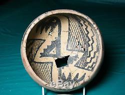Anasazi / Tonto Salado polychrome bowl ca. 1275 ad. No Restoration