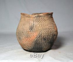 Anasazi intact corrugated olla ca. 1100 ad No Restoration