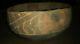 Ancient Native American Indian Pottery Nice Huge TX Caddo Glassell Engraved Bowl