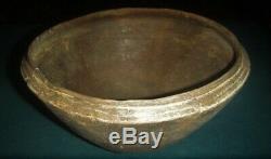 Ancient Native American Indian Pottery Texas Caddo Simms Engraved Bowl