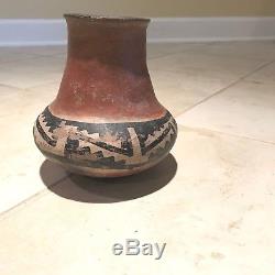 Ancient Native American Salado Tonto Polychrome Pottery Jar / Vase