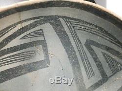 Ancient Salado Pottery Bowl Northern A2 Native American 10.5 3% restored 1200AD