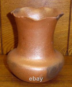 Angie Yazzie Taos Pueblo NM Native American Art Pottery Vase 6