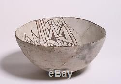 Antique-Ancient Anasazi Southwest Native American Pottery Bowl/Expertly Restored