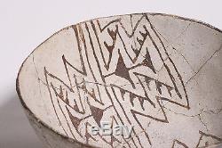 Antique-Ancient Anasazi Southwest Native American Pottery Bowl/Expertly Restored