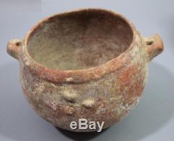 Antique Ancient Native American Indian Mississippian Prehistoric Pottery Pot