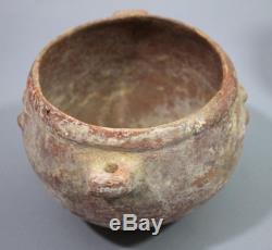 Antique Ancient Native American Indian Mississippian Prehistoric Pottery Pot
