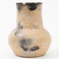 Antique Catawba Indian Pottery Ceramic Vessel Unsigned Native American 6.75 T