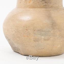 Antique Catawba Indian Pottery Ceramic Vessel Unsigned Native American 6.75 T