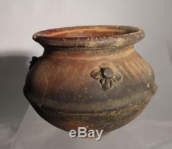 Antique Early Pre-Columbian Pottery Artifact Indian Native American Inca Maya