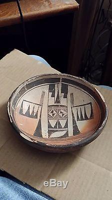Antique Hopi Indian Bowl Pottery