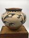 Antique Large Santo Domingo Pueblo Pot Jar, H 9, D9.5 Native American Pottery