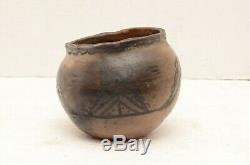 Antique Native American Indian Pottery Pot Effigy Bowl Dish Ancient Old Mojave