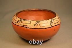 Antique Native American Maricopa Polychrome Pottery 5 1/2 Great Condition