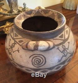 Antique Native American Pottery Bowl