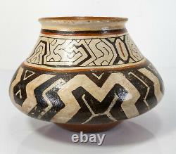Antique Native South American Indian Amazonian River Pottery Vessel Bowl Beer Ke