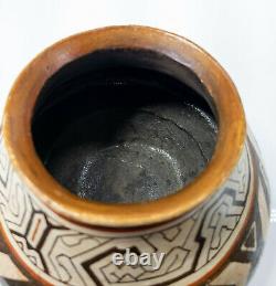 Antique Native South American Indian Amazonian River Pottery Vessel Bowl Beer Ke