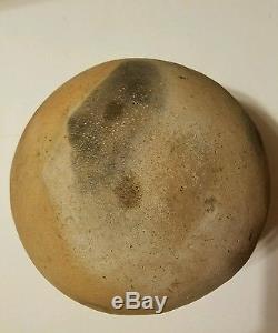 Authentic Ancient Native American Caddo Indian Pottery Brushed Olla Jar