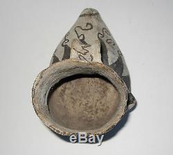 Authentic Antique Anasazi Duck Effigy Pot, Native American Pottery withHandle-5x6