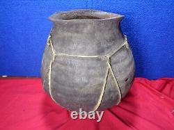 Authentic Large Primitive Native American Jar Pottery Ohio