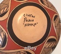 Authentic Seed Jar Pot Hopi-Tewa Pueblo Native American by Clinton Polacca