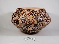 Beautiful, Quite Large Hopi Indian Pottery Jar By Antoinette Silas Honie