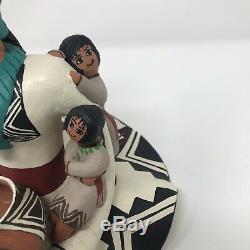 Beautiful Rachel Arnold Storyteller Acoma Pottery / Native American