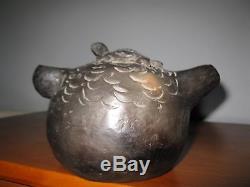 Bigmeat Pottery Cherokee NC Ancient Turtle Water Pipe Indian Native American