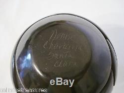 Black Santa Clara Pottery 4 Vase Denise Chavarria Signed Estate Piece