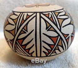 Bowl Native American Pueblo pottery. Signed by Artist